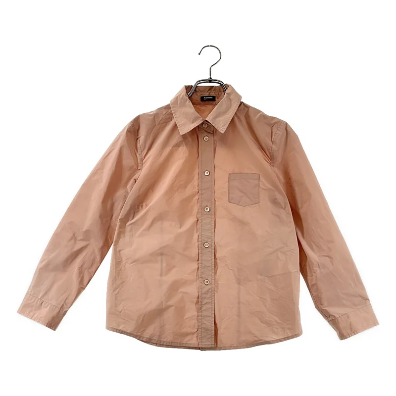 JIL SANDER NAVY / ジルサンダーネイビー | ポリエステルツイル シャツ | 34 | レディース
