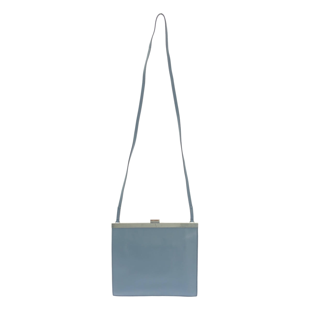 【美品】  CELINE / セリーヌ | フィービー期 クラスプミニ レザー ショルダーバッグ | ブルーグレー | レディース original-w46sjzaeotyo-2.jpg?w=