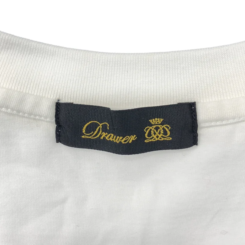 Drawer / ドゥロワー | エンブレム 刺しゅう ノースリーブ カットソー |