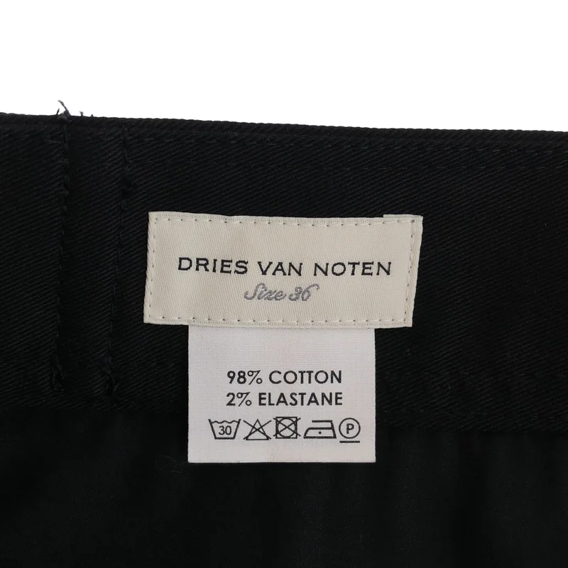 DRIES VAN NOTEN / ドリスヴァンノッテン | タック ワイドパンツ | 36 | レディース