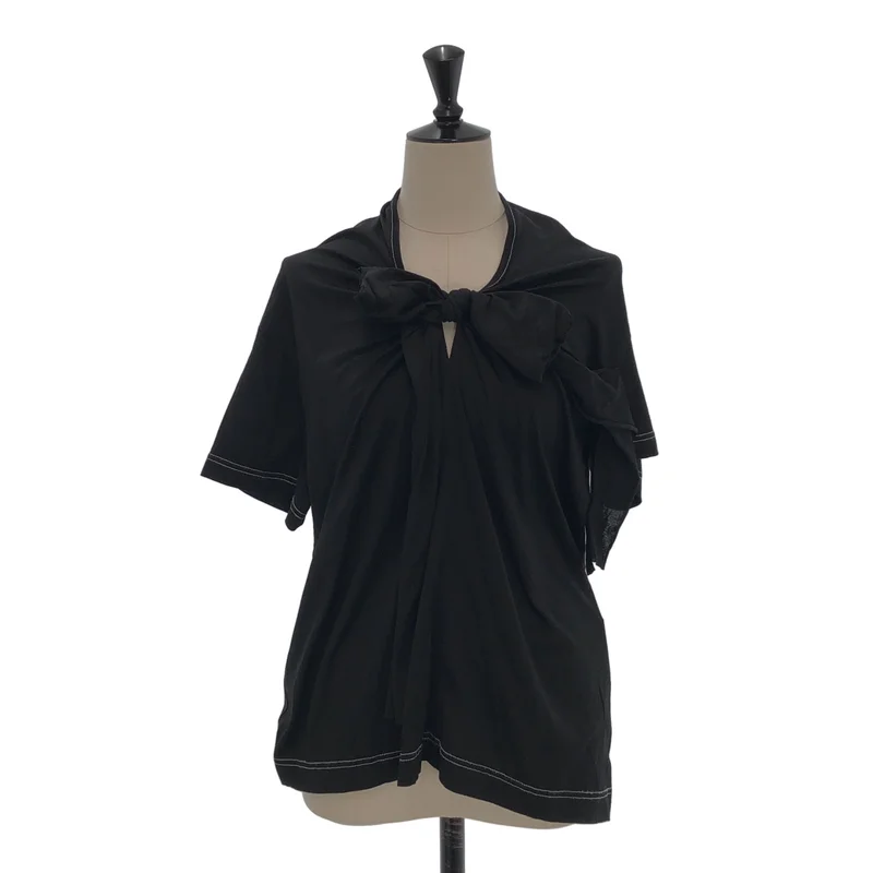 tricot COMME des GARCONS / トリココムデギャルソン | 2012SS | アシンメトリー リボン カットソー | M | レディース