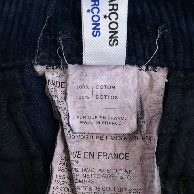 COMME des GARCONS COMME des GARCONS / コムコム | コーデュロイ パンツ W13P006 | XS | レディース