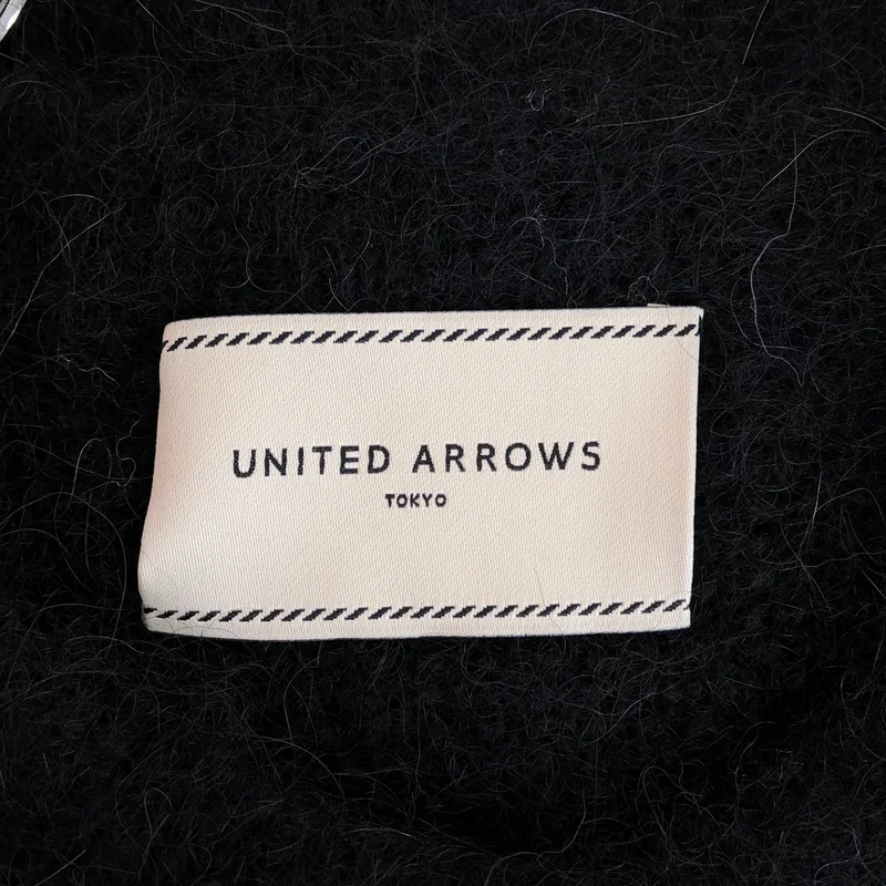 UNITED ARROWS / ユナイテッドアローズ | シャギー クルーネック ニットカーディガン 1528-199-0333 |