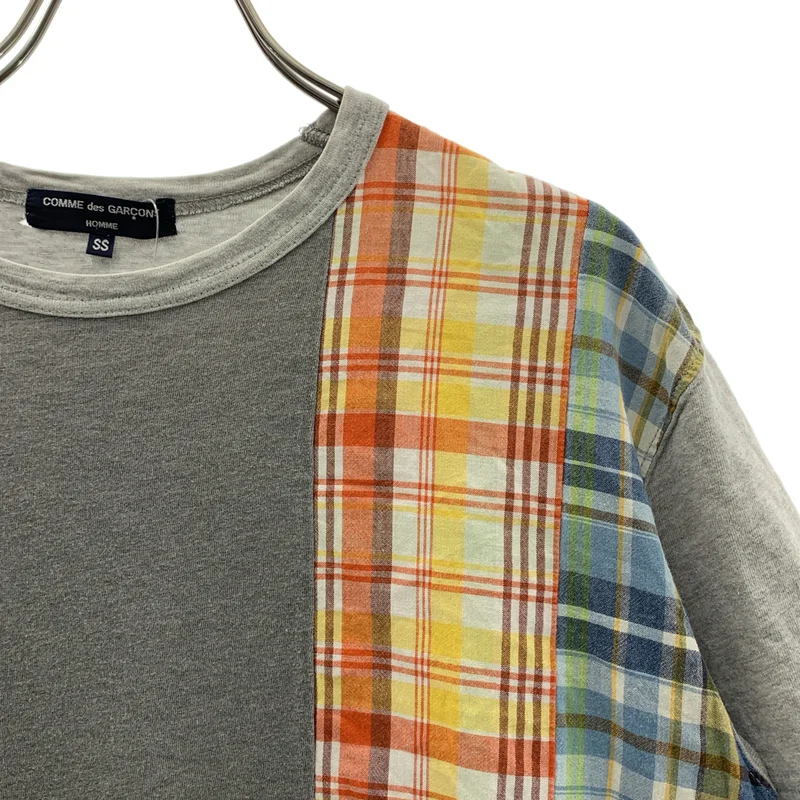 COMME des GARCONS HOMME / コムデギャルソンオム | 2009SS | チェック パッチ Tシャツ カットソー | SS | メンズ