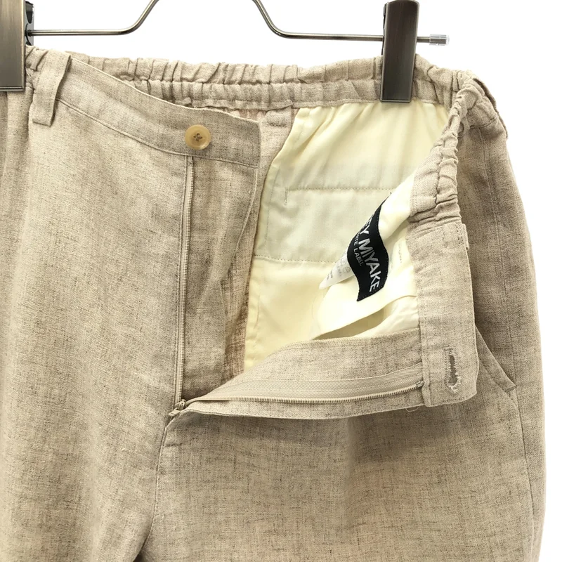 ISSEY MIYAKE / イッセイミヤケ | WHITE LABEL リネン パンツ ME42FF570 | 46024 | メンズ