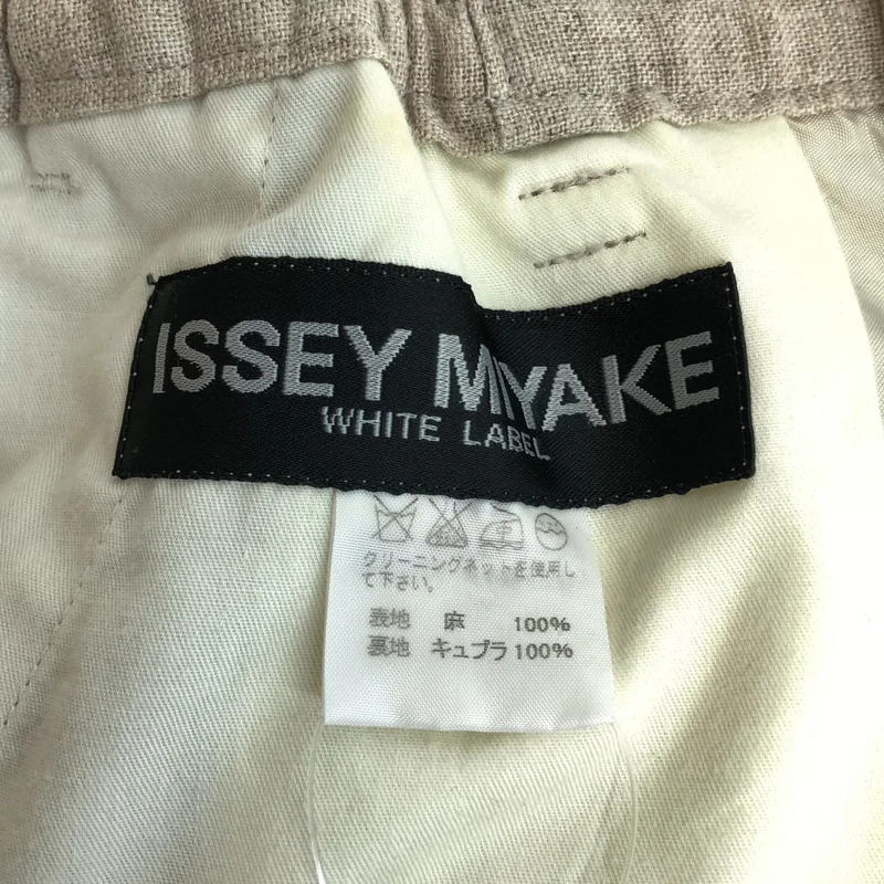 ISSEY MIYAKE / イッセイミヤケ | WHITE LABEL リネン パンツ ME42FF570 | 46024 | メンズ
