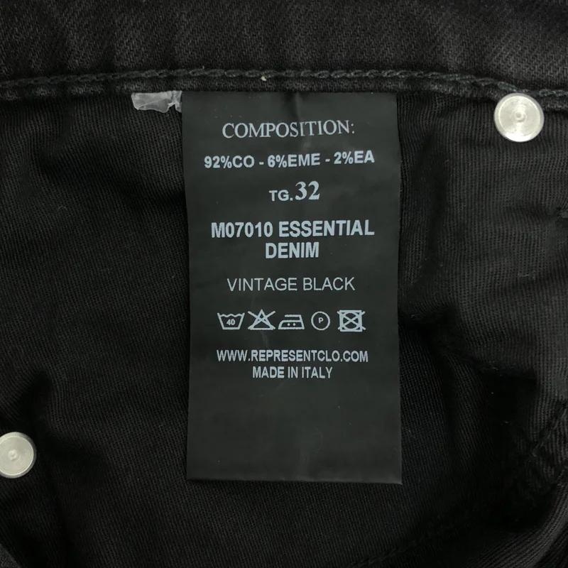 REPRESENT / リプレゼント | ESSENTIAL DENIM / エッセンシャル デニムパンツ | 32 | メンズ