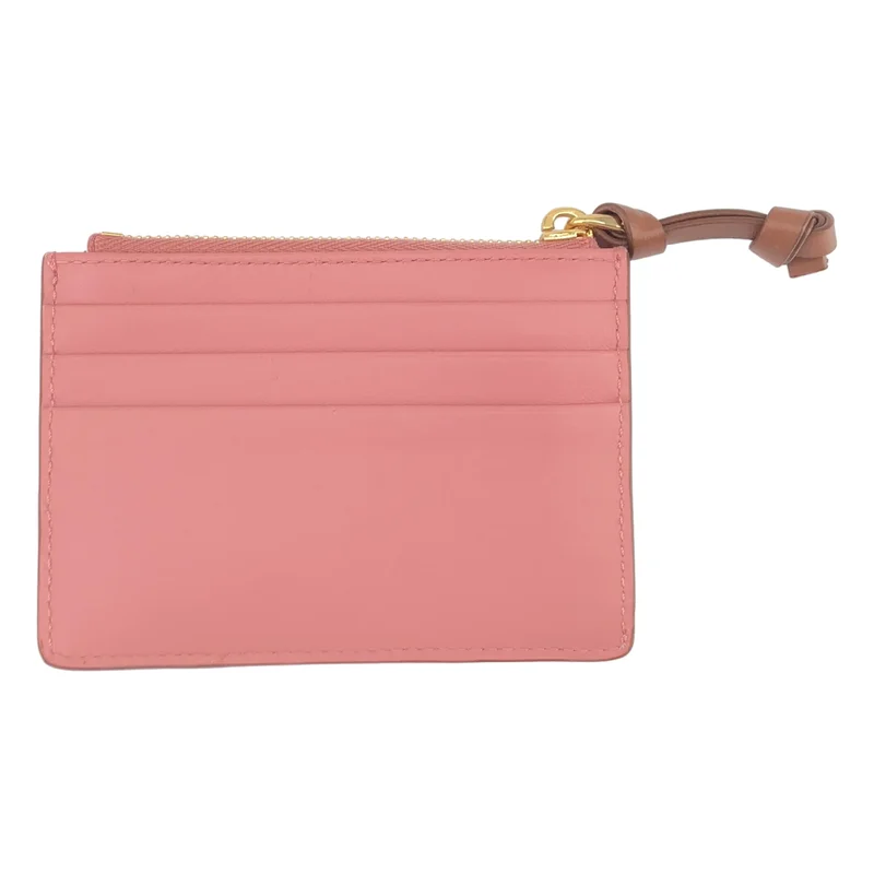 miu miu / ミュウミュウ | ロゴ レザー カードケース |