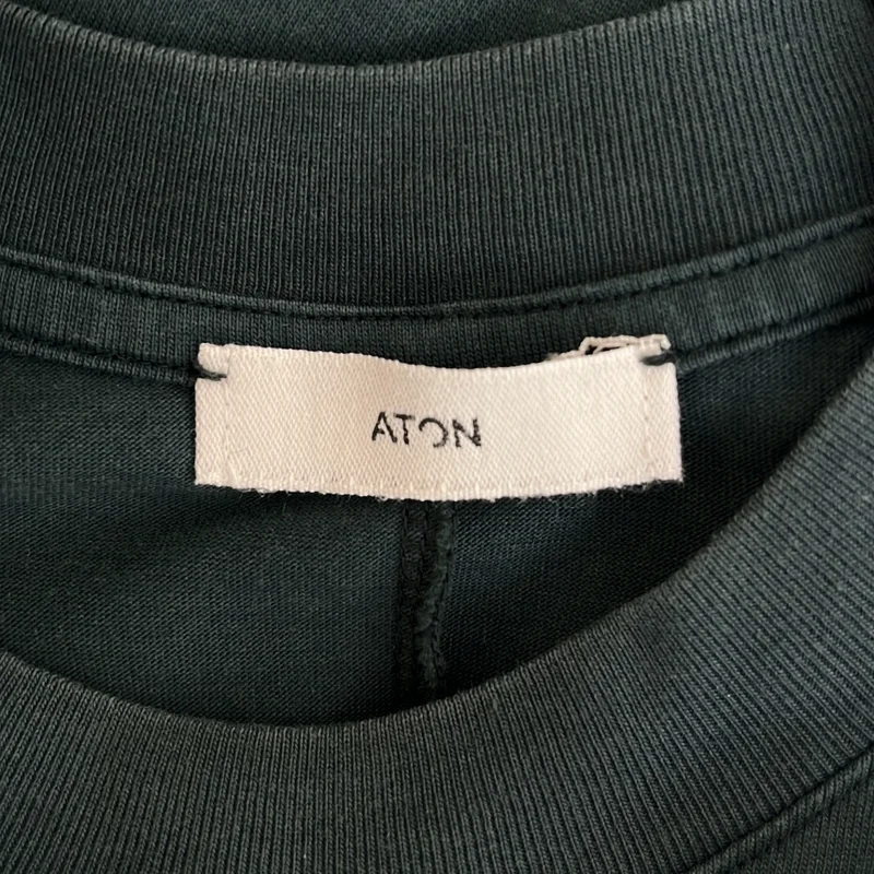 ATON / エイトン | NATURAL DYE フレアドレス ワンピース | 1 | レディース