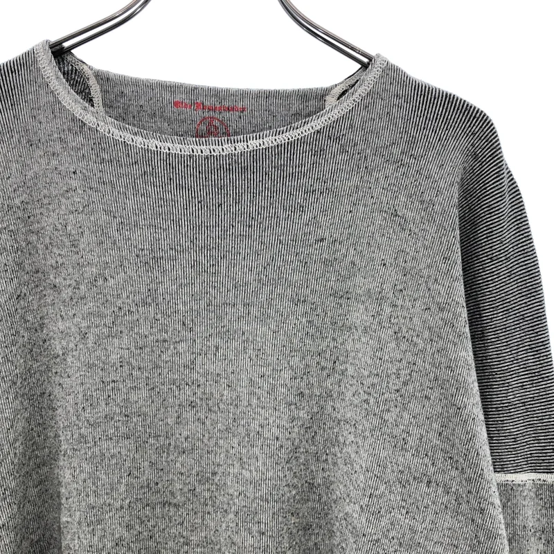 Olde Homesteader / オールド ホームステッダー | CREW NECK LONG SLEEVE INTERLOCK Tシャツ | 44 | メンズ