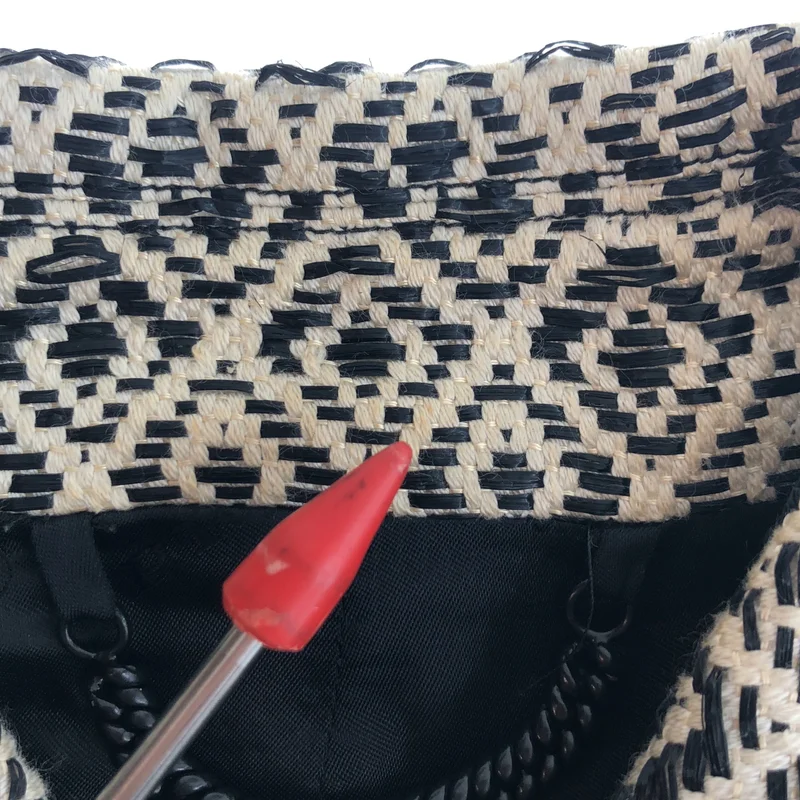 Burberry / バーバリー | PRORSUM / 幾何学模様 ロゴボタン ベルテッド シングルコート / 総裏地 | 36 | レディース