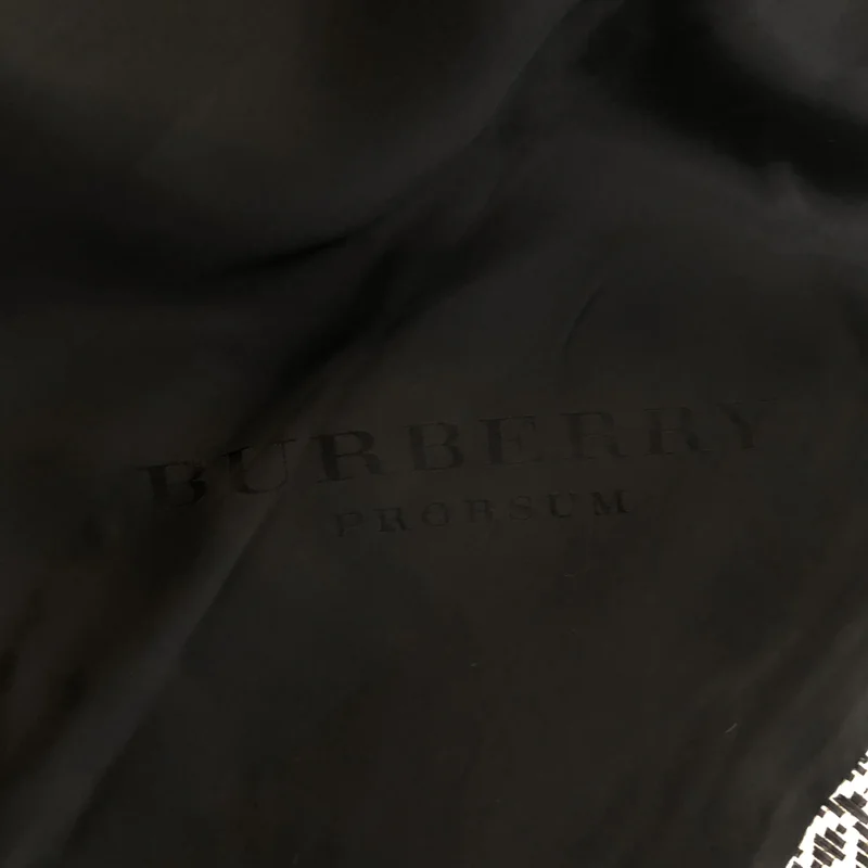 Burberry / バーバリー | PRORSUM / 幾何学模様 ロゴボタン ベルテッド シングルコート / 総裏地 | 36 | レディース