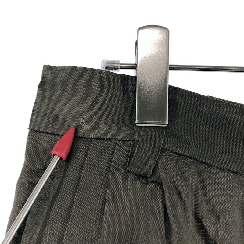 ziggy chen / ジギーチェン | 2025SS | Straight Leg Wide Trousers / タック ワイドパンツ / 総裏地 | 44 | メンズ