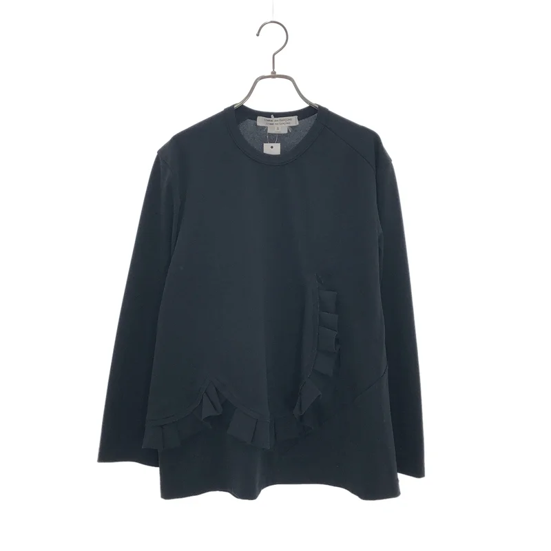 COMME des GARCONS COMME des GARCONS / コムコム | 2023AW | ポリエステル フリル カットソー | S | レディース