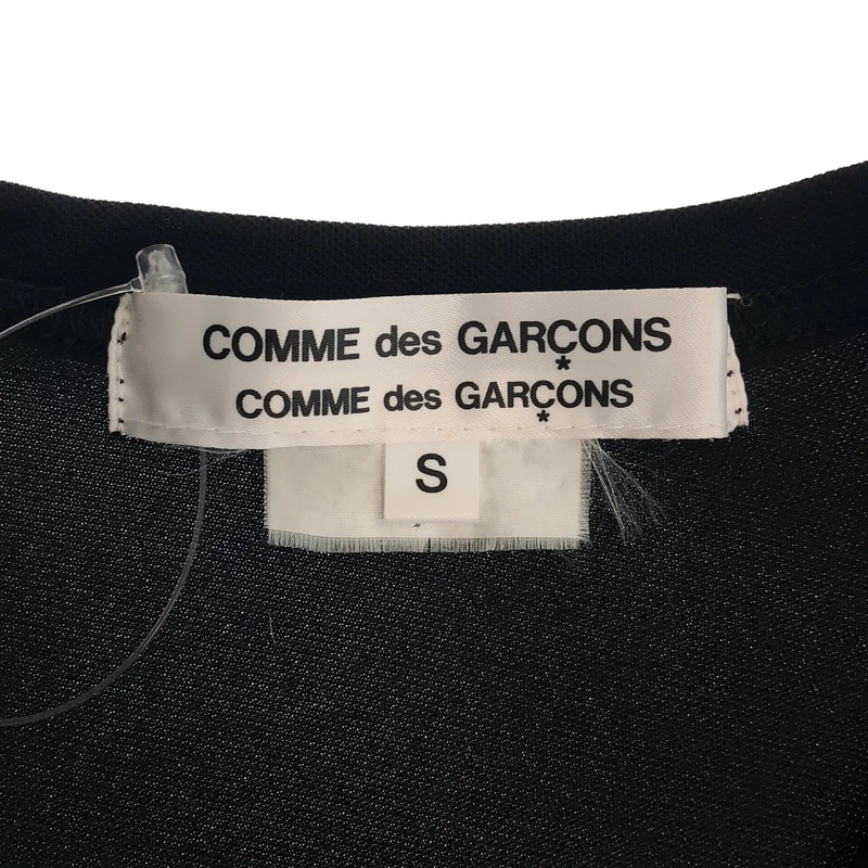 COMME des GARCONS COMME des GARCONS / コムコム | 2023AW | ポリエステル フリル カットソー | S | レディース