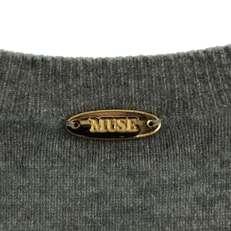MUSE de Deuxieme Classe / ミューズドゥーズィーエムクラス | 2024AW | CAPRI クルーネックプルオーバー ニット |