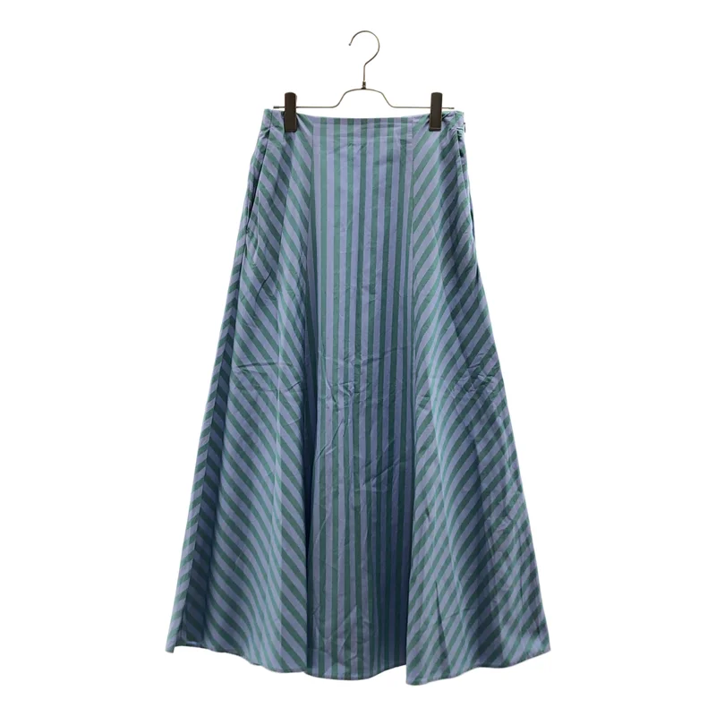 UNITED ARROWS / ユナイテッドアローズ | ストライプ サイドジップ スカート | 40 | レディース