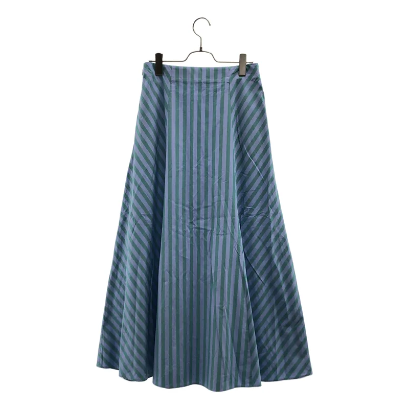 UNITED ARROWS / ユナイテッドアローズ | ストライプ サイドジップ スカート | 40 | レディース