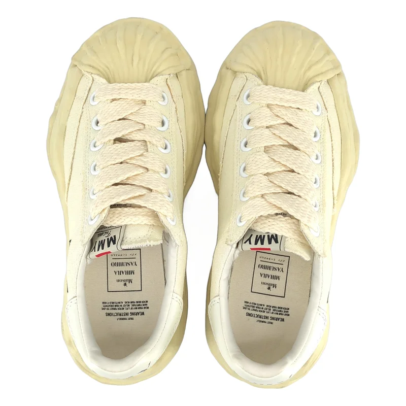 Maison MIHARA YASUHIRO / メゾンミハラヤスヒロ | BLAKEY VL OG Sole Canvas Low-top Sneaker スニーカー | 36 | レディース