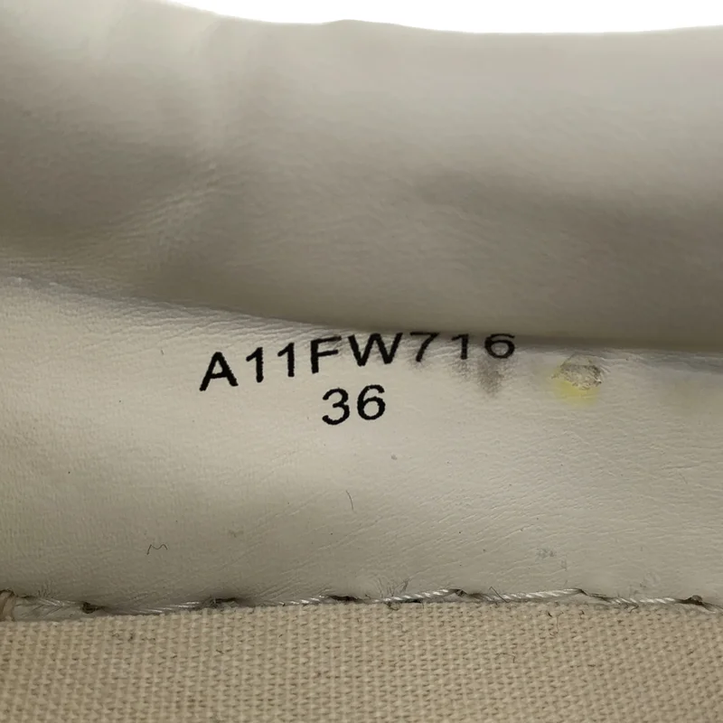Maison MIHARA YASUHIRO / メゾンミハラヤスヒロ | BLAKEY VL OG Sole Canvas Low-top Sneaker スニーカー | 36 | レディース