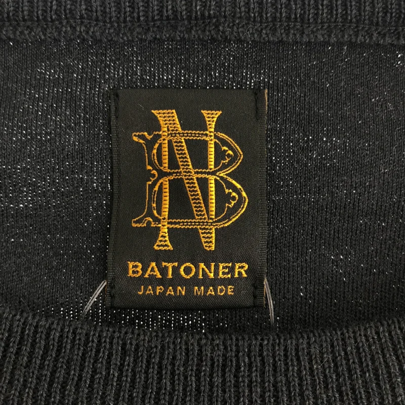 BATONER / バトナー | SMOOTH WOOL CREW NECK クルーネックニット | 2 | メンズ