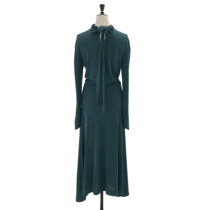 FUMIKA UCHIDA / フミカウチダ | TIE COLLAR JERSEY DRESSワンピース FU-I-OP001 | 38 | レディース