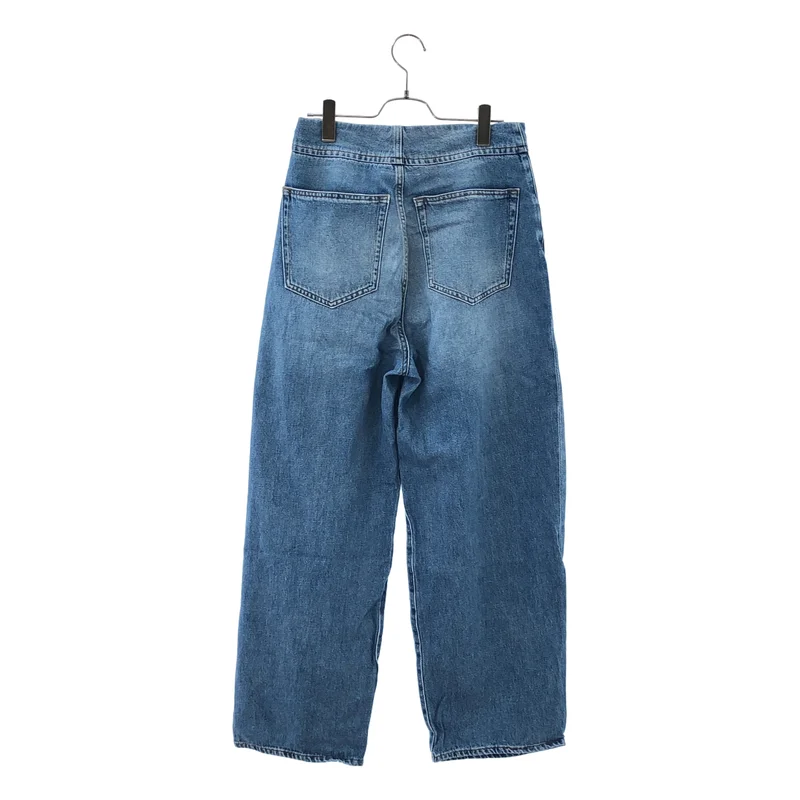 MM6 Maison Margiela / エムエムシックスメゾンマルジェラ | 2020AW | ワイドテーパード デニムパンツ | 42 | レディース