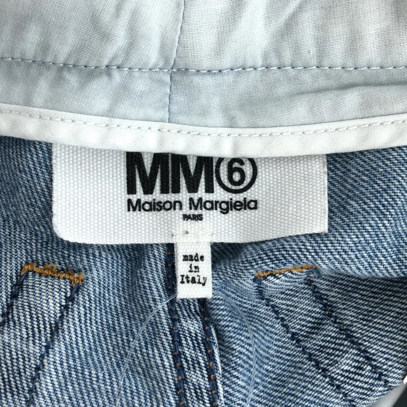 MM6 Maison Margiela / エムエムシックスメゾンマルジェラ | 2020AW | ワイドテーパード デニムパンツ | 42 | レディース