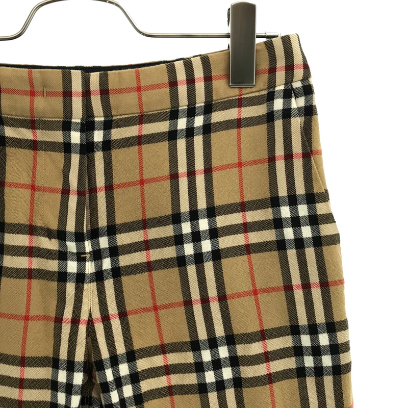 BURBERRY LONDON ENGLAND / バーバリーロンドンイングランド | ノバチェックパンツ | 34 | レディース