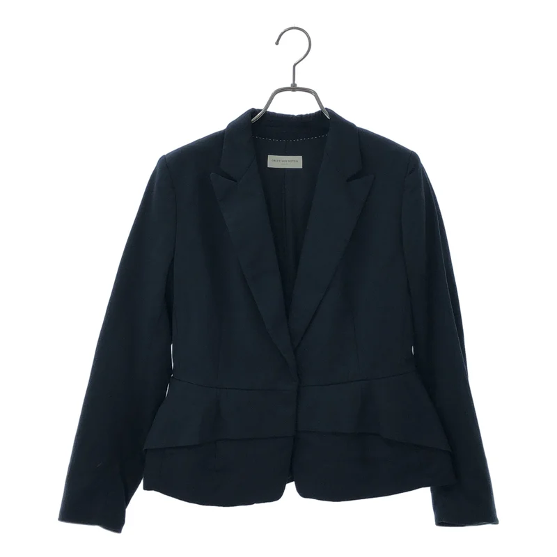DRIES VAN NOTEN / ドリスヴァンノッテン | コットン 切替 テーラードジャケット | 38 | レディース