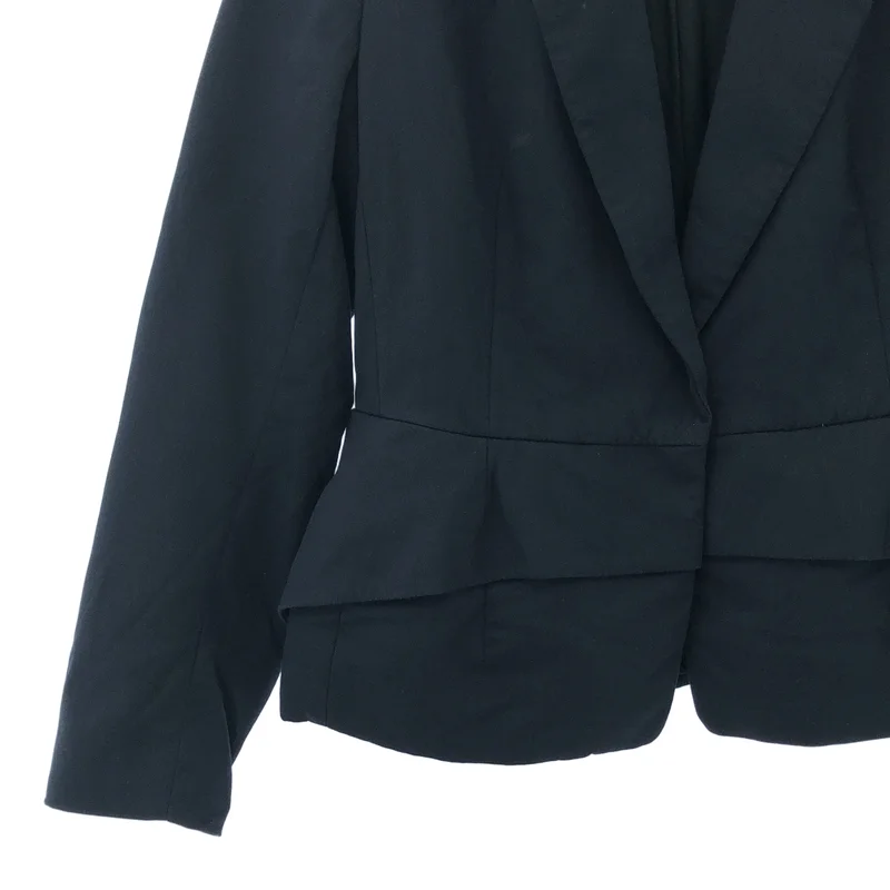 DRIES VAN NOTEN / ドリスヴァンノッテン | コットン 切替 テーラードジャケット | 38 | レディース