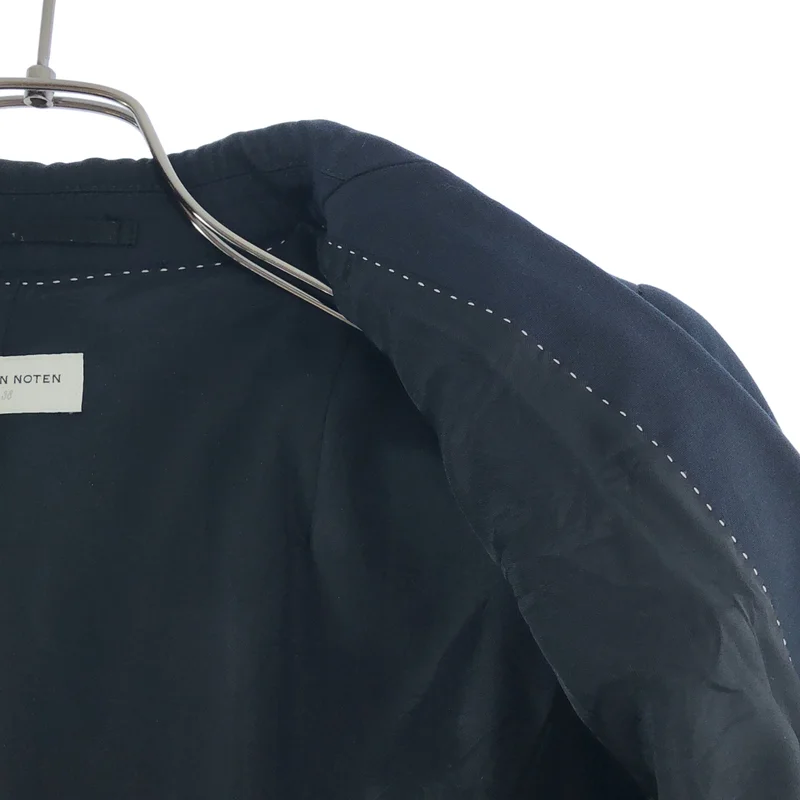 DRIES VAN NOTEN / ドリスヴァンノッテン | コットン 切替 テーラードジャケット | 38 | レディース