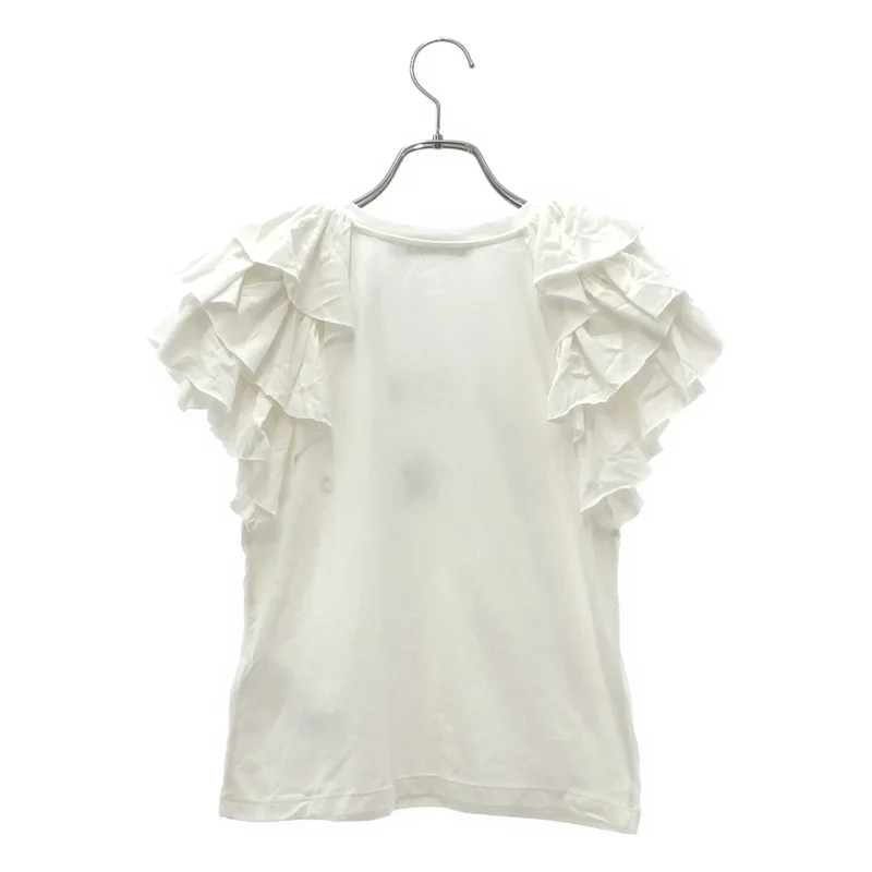 Christian Dior / クリスチャンディオール | フロントロゴ プリント 半袖 Tシャツ | S | レディース