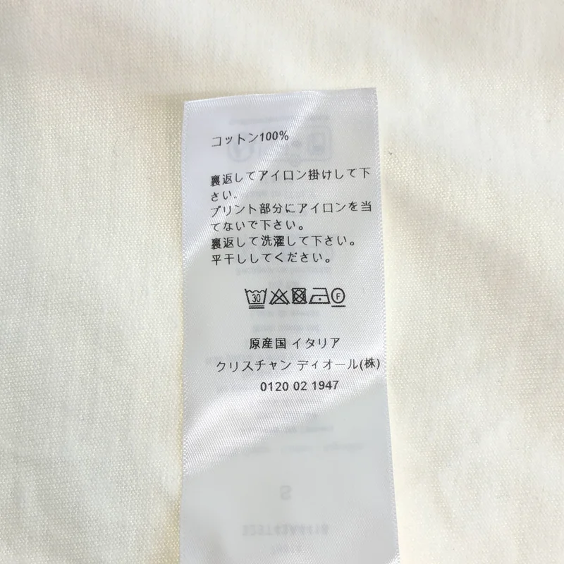 Christian Dior / クリスチャンディオール | フロントロゴ プリント 半袖 Tシャツ | S | レディース