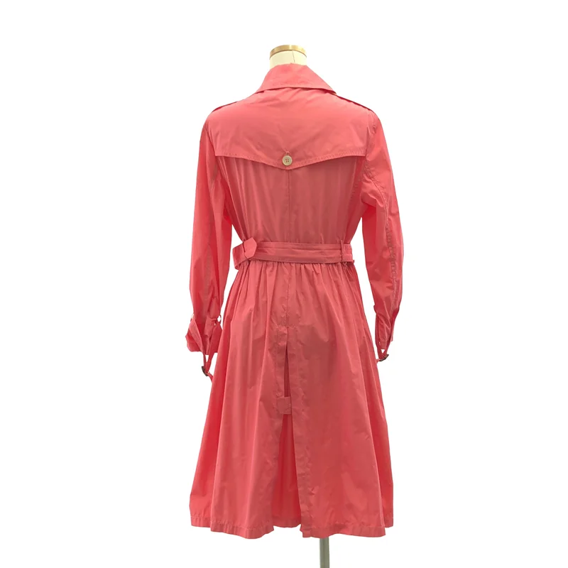 RED VALENTINO / レッドヴァレンティノ | ギャザードッキング ベルテッド トレンチコート | 40 | レディース