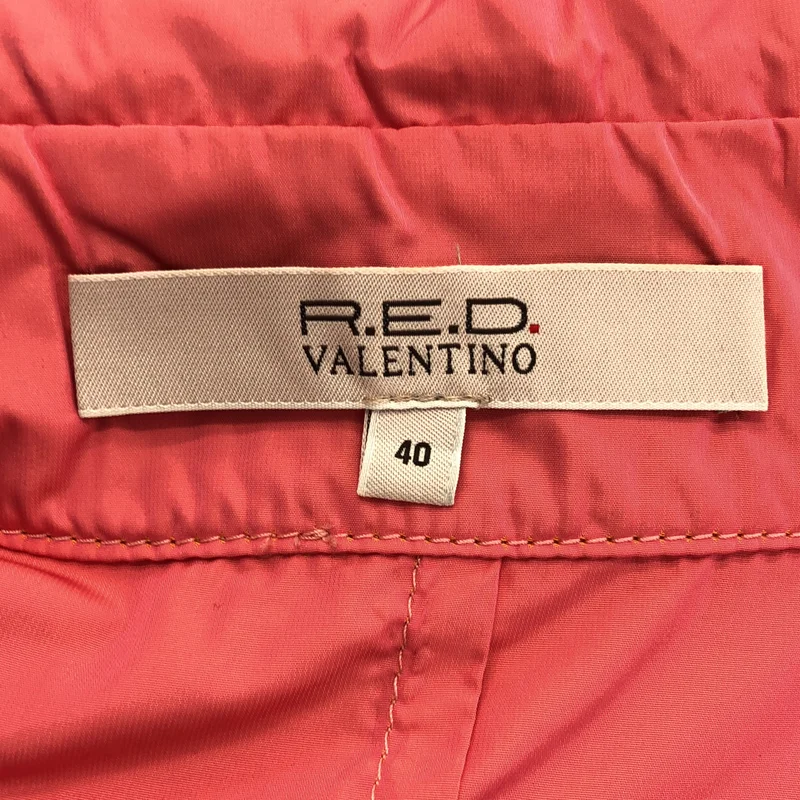 RED VALENTINO / レッドヴァレンティノ | ギャザードッキング ベルテッド トレンチコート | 40 | レディース