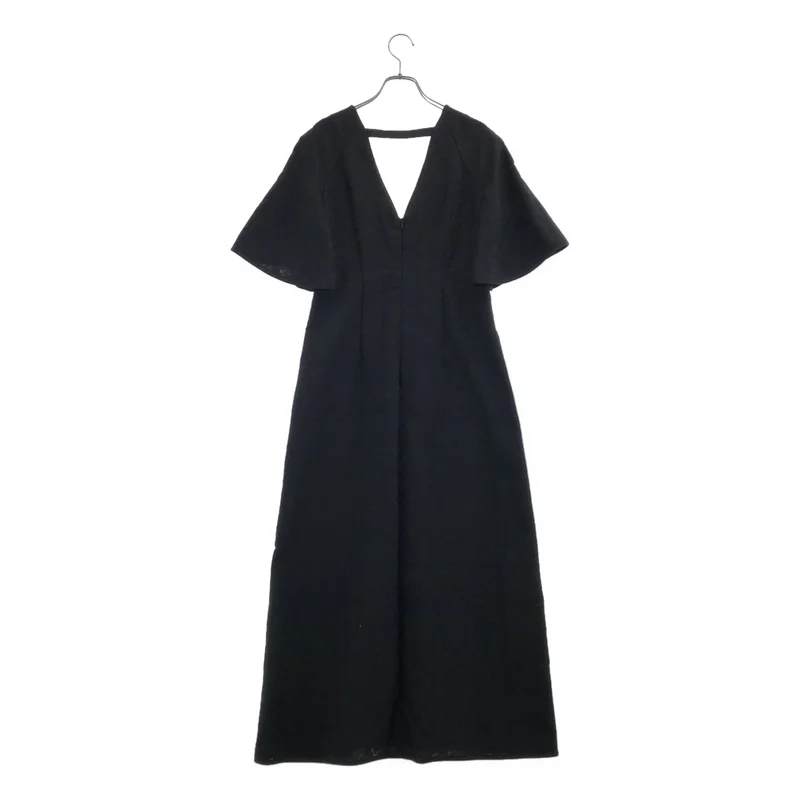 Mame Kurogouchi / マメクロゴウチ | FLORAL JACQUARD V NECK DRESS ワンピース | 2 | レディース