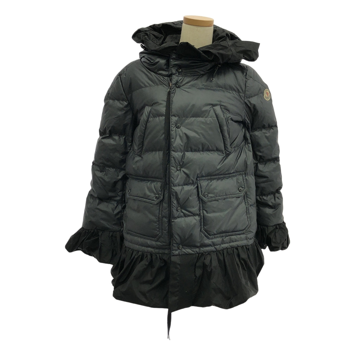 MONCLER ブラック ダウンジャケット フリル付き 楽天市場】モンクレール ダウン フリルの通販