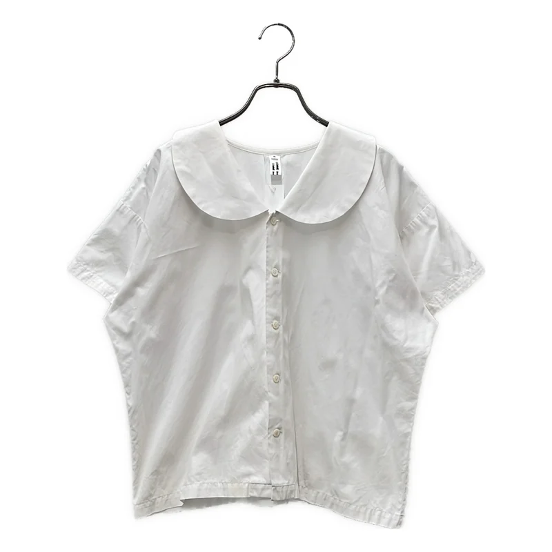 COMME des GARCONS COMME des GARCONS / コムコム | コットン 丸襟 ブラウス | S | レディース