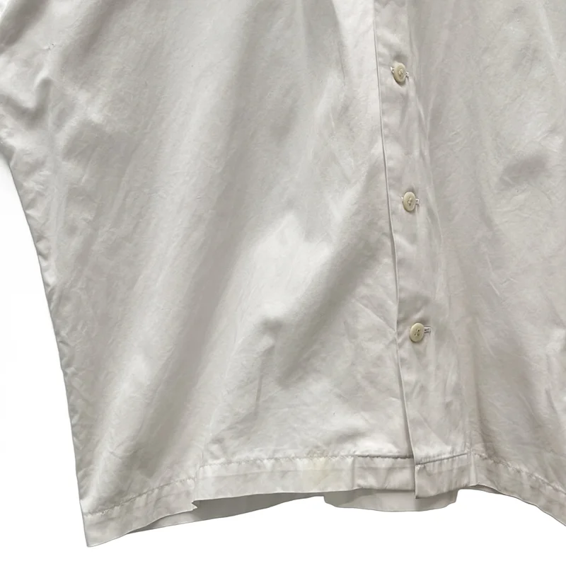COMME des GARCONS COMME des GARCONS / コムコム | コットン 丸襟 ブラウス | S | レディース