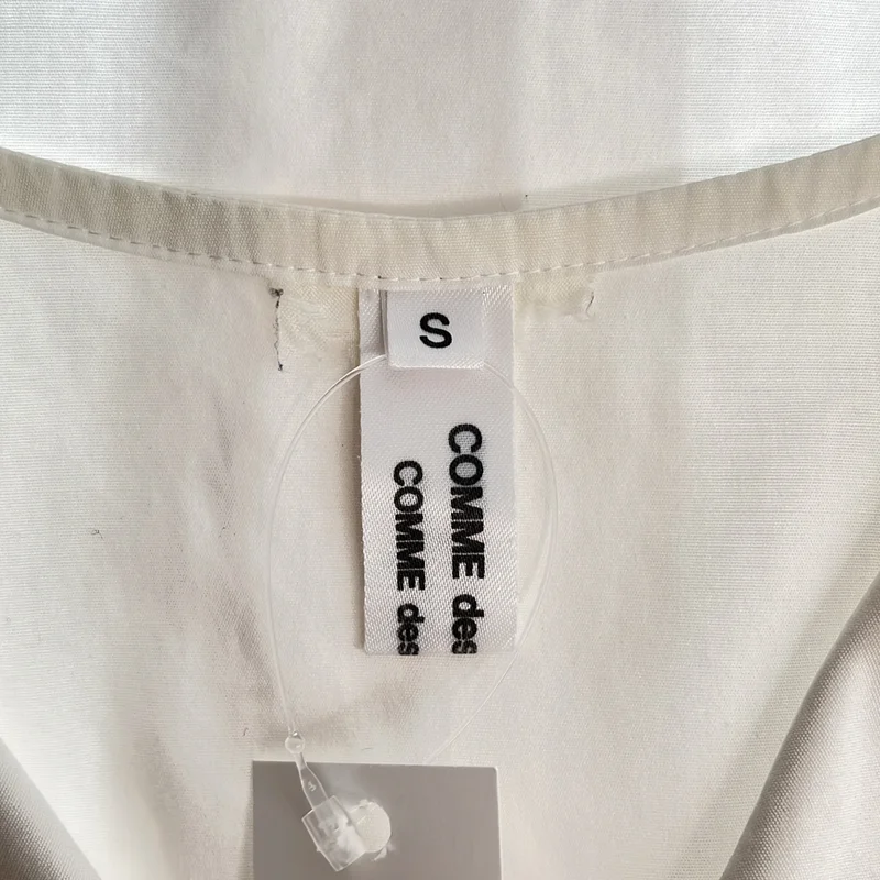 COMME des GARCONS COMME des GARCONS / コムコム | コットン 丸襟 ブラウス | S | レディース
