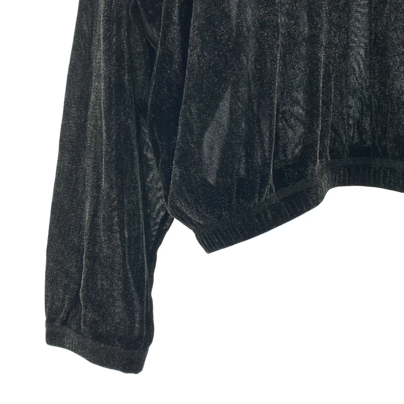 Sasquatchfabrix. / サスクワッチファブリックス | SHINY VELOUR MOCKNECK プルオーバー トップス | L | メンズ