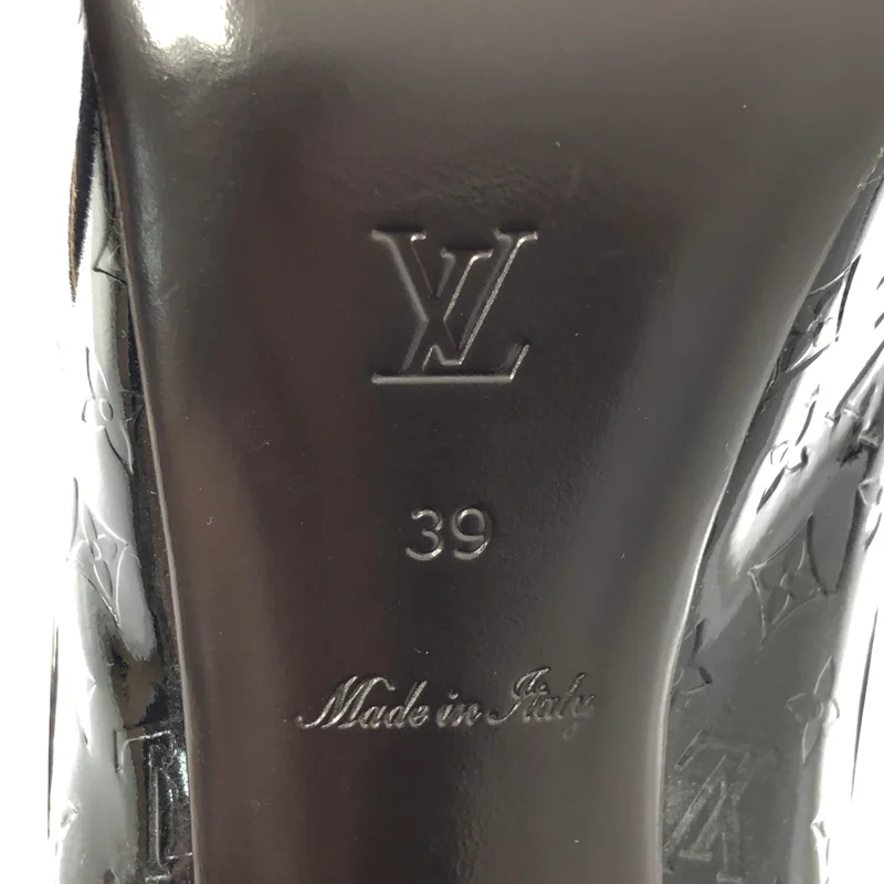 Louis Vuitton / ルイヴィトン | パテントレザー モノグラム ハイヒール | 39 | レディース