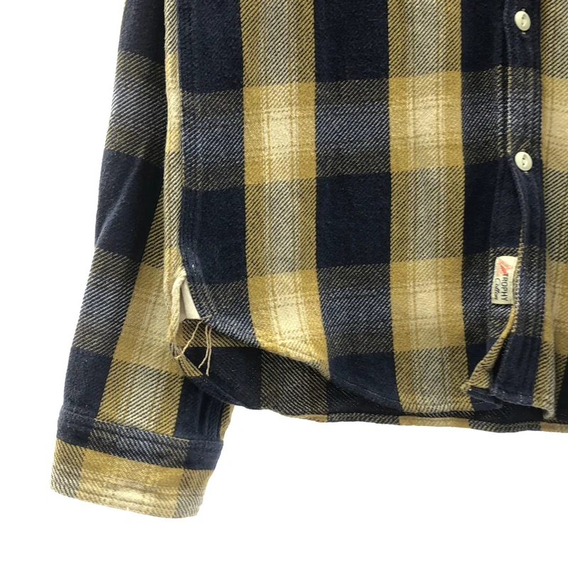 Trophy Clothing / トロフィークロージング | コットン チェック Wポケット ネルシャツ | L | メンズ