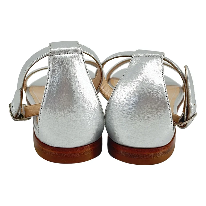 MANOLO BLAHNIK / マノロブラニク | レザーストラップ サンダル | 37 | レディース