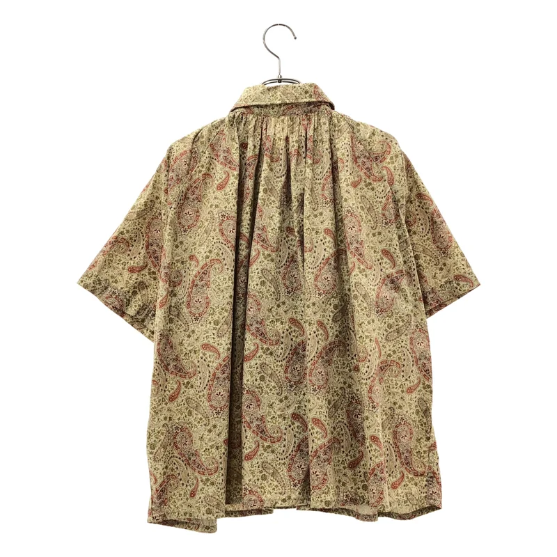 Engineered Garments / エンジニアドガーメンツ | ペイズリー柄 シャツ_半袖 | 1 | レディース