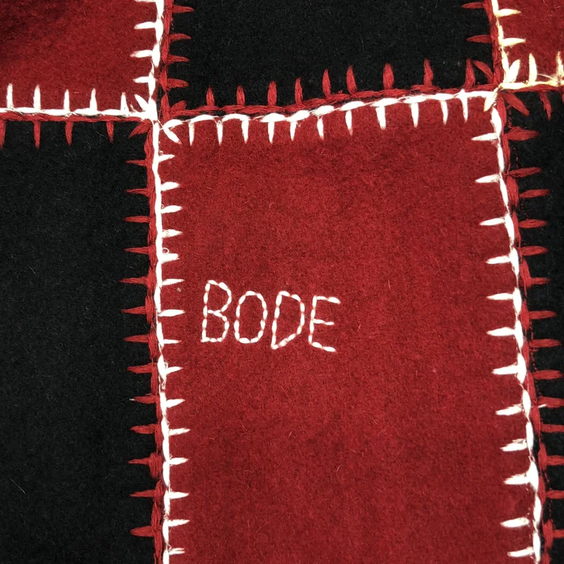 BODE / ボーディ | Blanket Stitch Quilt Jacket ウール混 ステッチ ジャケット | M/L | メンズ