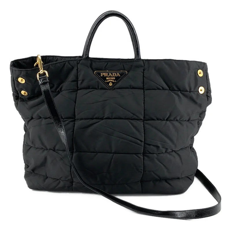 PRADA / プラダ | 2way ナイロン キルティング クリスピー トートバッグ |