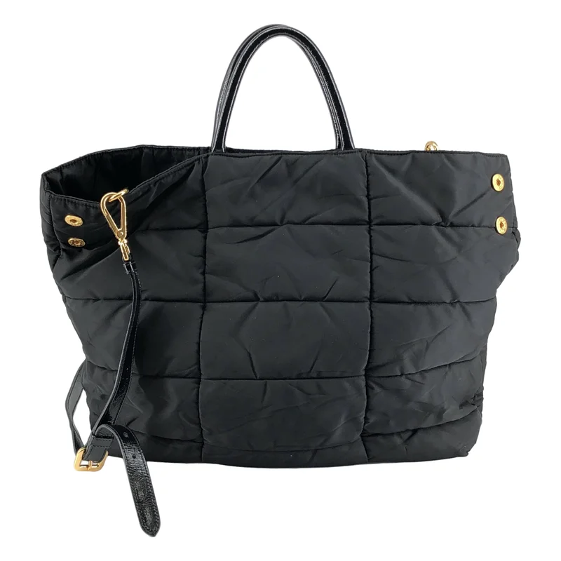 PRADA / プラダ | 2way ナイロン キルティング クリスピー トートバッグ |