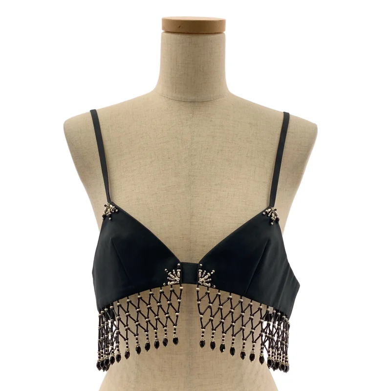 tanakadaisuke / タナカダイスケ | beads fringe bra ビーズフリンジブラジャー トップス | F | レディース